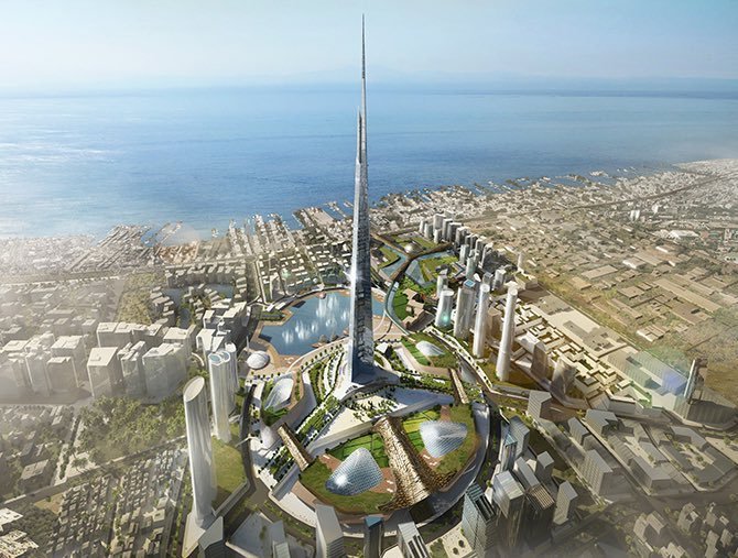 Jeddah’s Kingdom tower ตึกที่สูงที่สุดในโลก